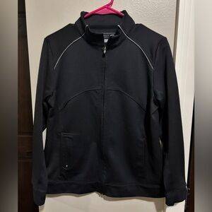 Cutter & Buck Women's Black Full-Zip Sweatshirt